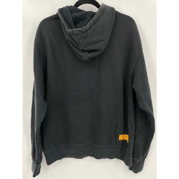 JORDAN Legacy 2 Southwestern Pullover Black Yellow Hoodie Size M - Picture 5 of 8